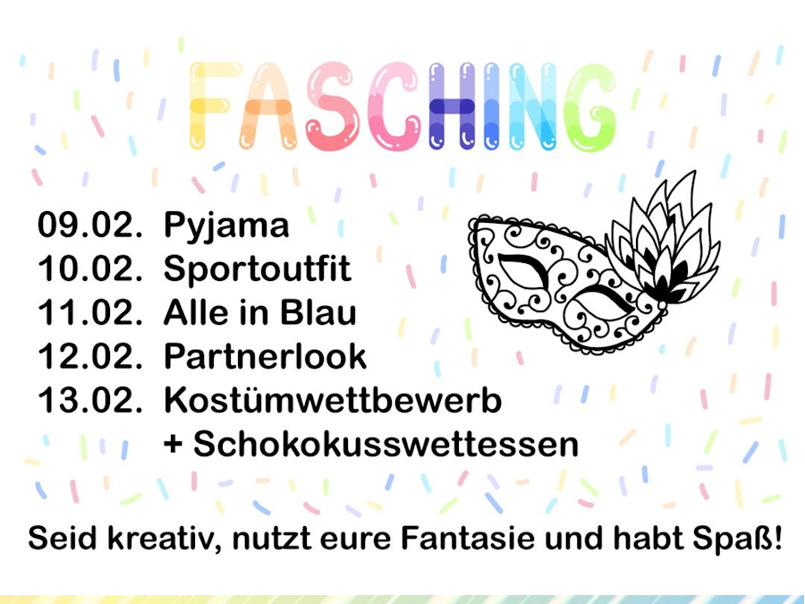 Macht mit bei der Mottowoche!