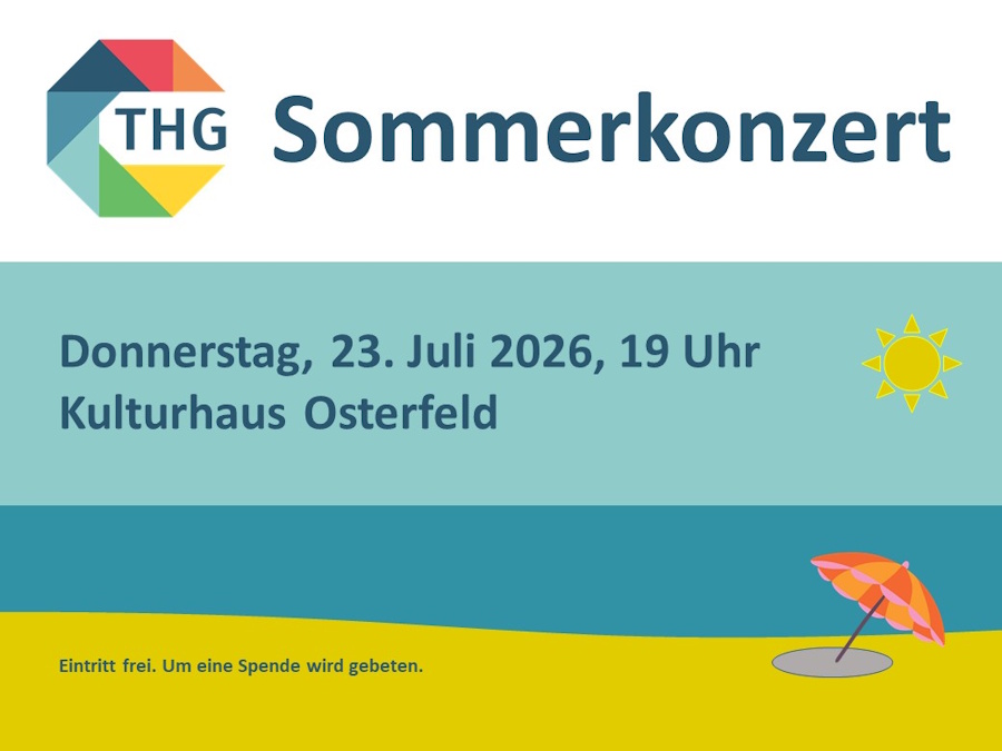 THG-Sommerkonzert 2026