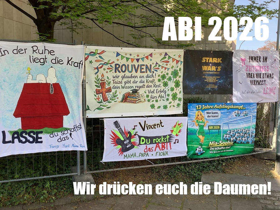 Viel Erfolg fürs schriftliche Abitur!