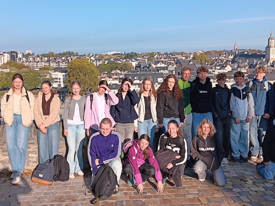 Exkursion zur Forteresse royale de Chinon und nach Angers